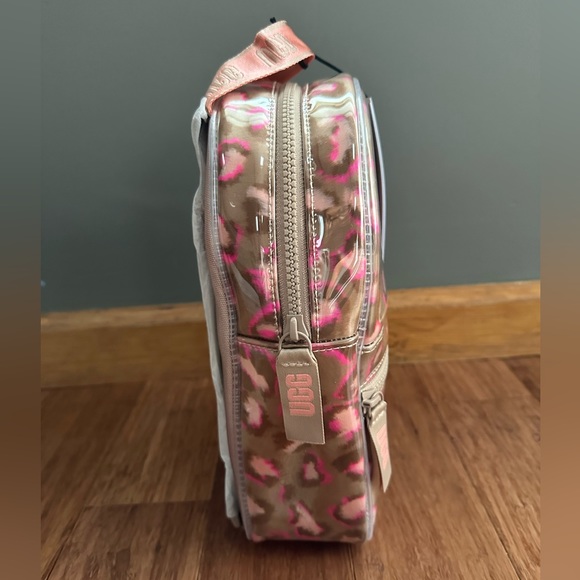 UGG Dannie II Mini Backpack Clear in Starfish Pink Spotty - Picture 6 of 10